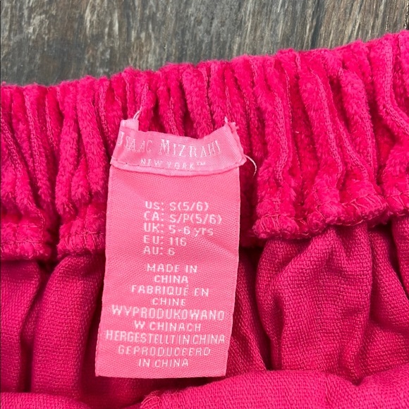 Isaac Mizrahi Pink Mini A-Line Skirt with Ribbed High-Low Style for Casual Wear - Picture 6 of 6